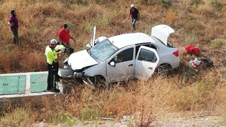 Burdur’da trafik kazası
