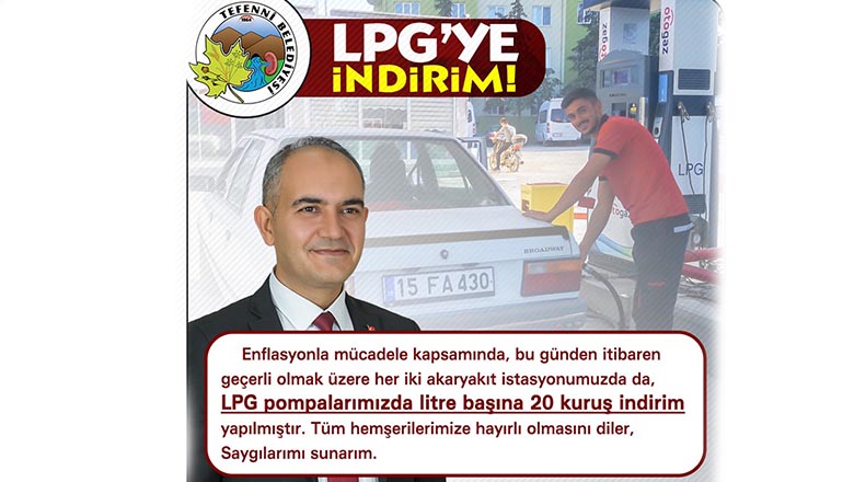 Başkan Ümit Alagöz’den otogazda indirim müjdesi