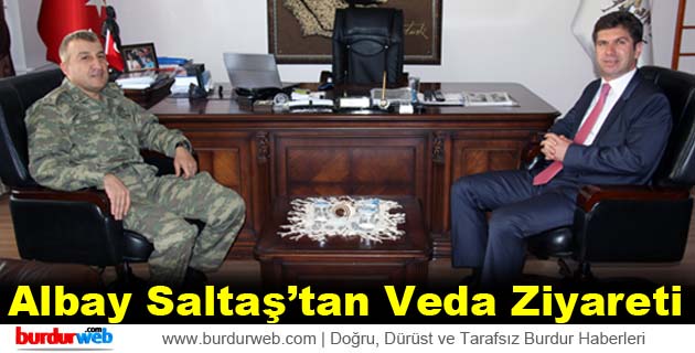 Albay Saltaş’tan Başkan Ercengiz’e veda ziyareti