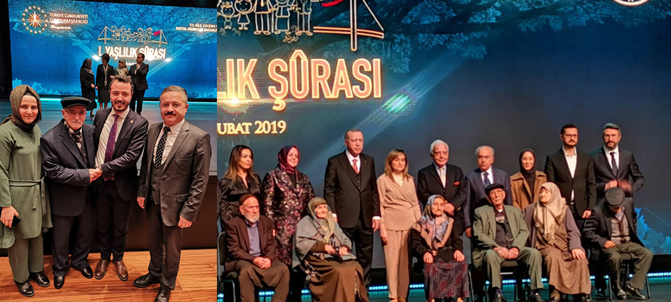 Ağlasunlu Hüseyin amcaya Cumhurbaşkanı’ndan ödül