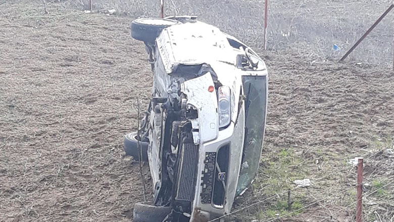 Burdur’da trafik kazası