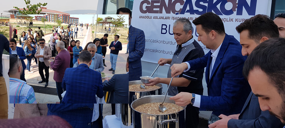 Genç ASKON’dan aşure ikramı