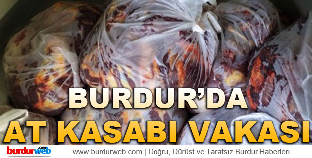 Burdur’da AT KASABI Vakası
