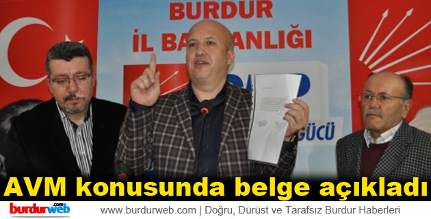 AVM konusunda belge açıkladı