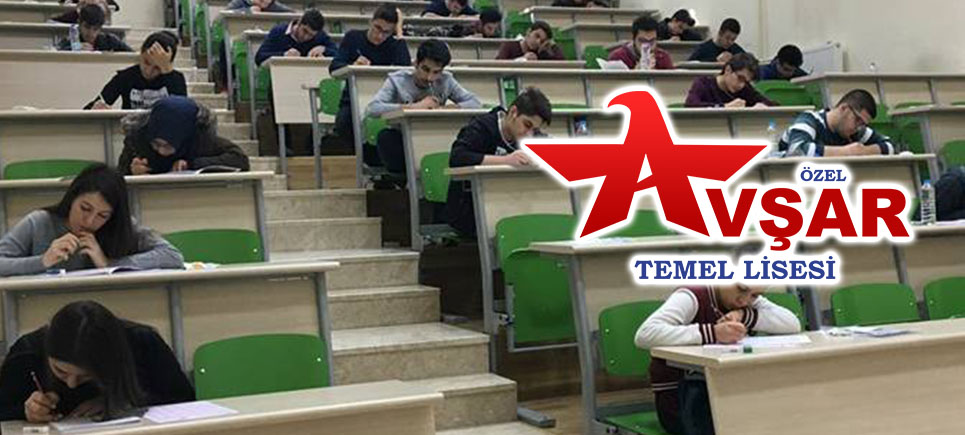 Avşar Temel Lisesi’nden %100 Bursluluk Sınavı