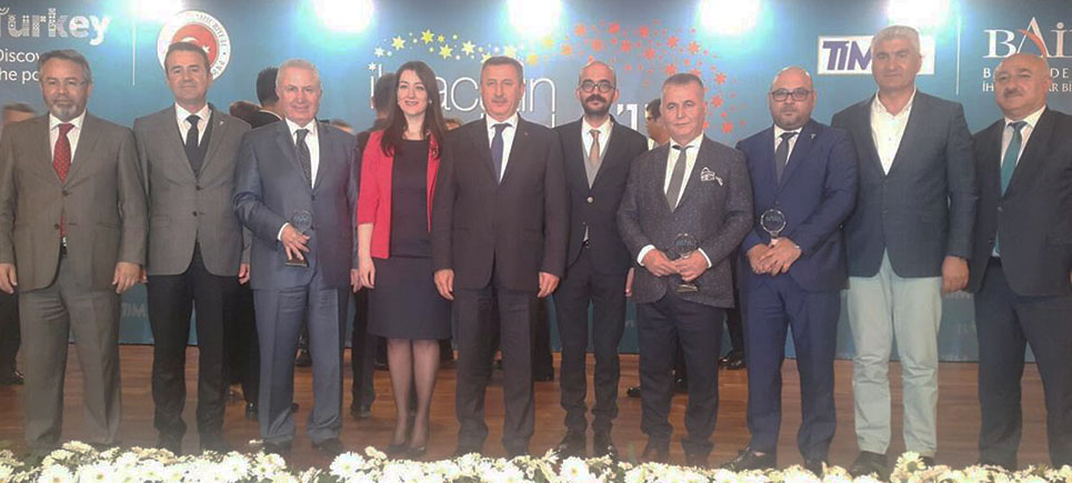 İhracatın yıldızları ödüllerini aldı