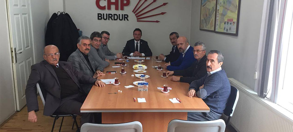 İl Başkanı Ayten, eski il başkanlarıyla istişarede bulundu