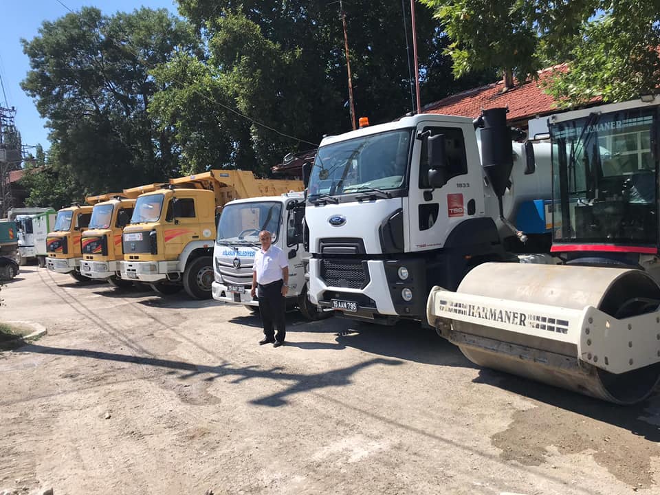 Ağlasun Belediyesi’nin araç filosu güçlendi
