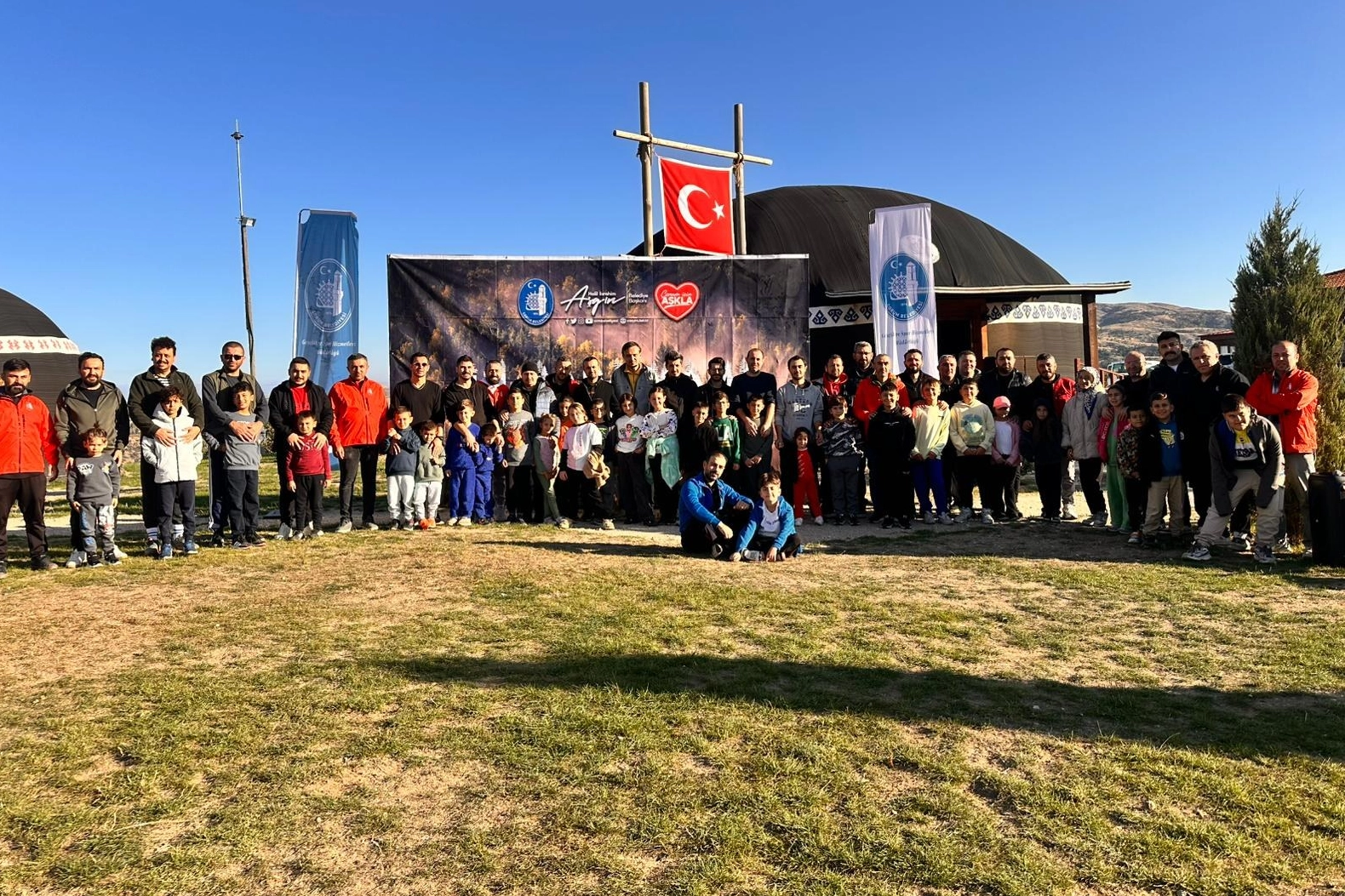 Babalar ve Çocukları Doğayla Buluştu