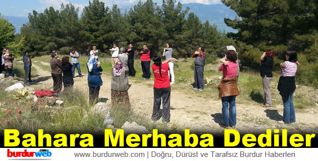 Bahara Merhaba Dediler