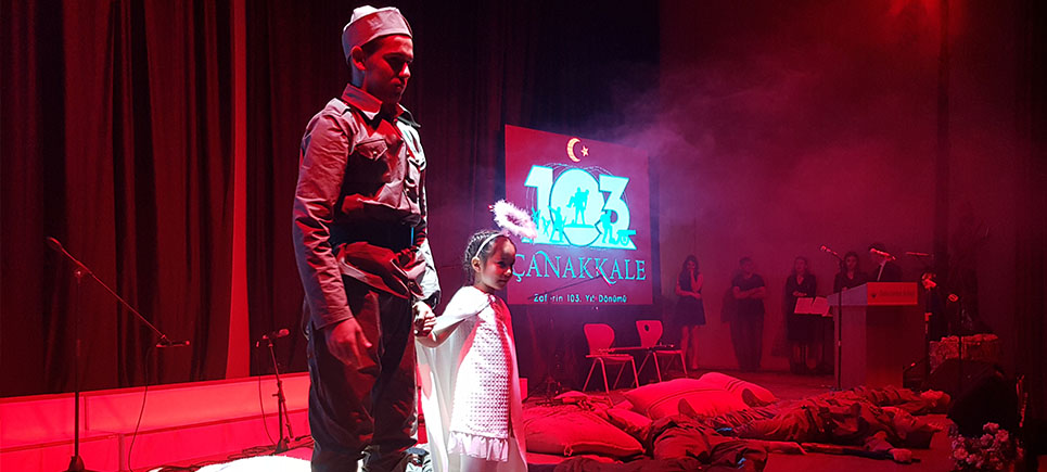 Burdur Bahçeşehir Kolejinden unutulmaz 18 Mart programı