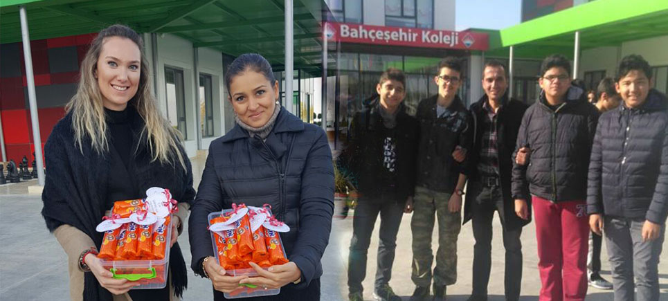 Bahçeşehir öğrencilerine motivasyon ikramı
