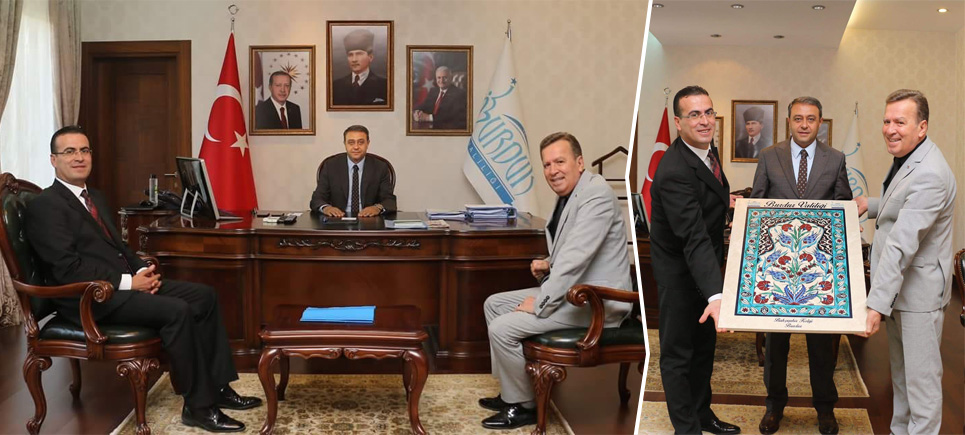 Burdur Bahçeşehir Kolejinden Vali Şıldak’a özel takdim