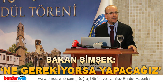 Şimşek: ”Burdur 2. OSB için ne gerekiyorsa yapacağız”