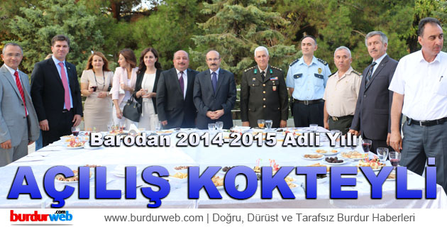 Burdur Barosu’ndan Adli Yılı Açılış Kokteyli