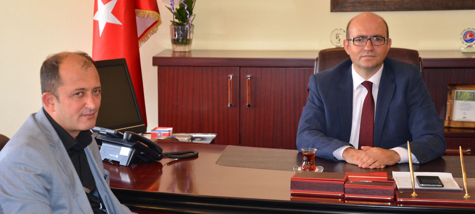 Başar’dan Rektör Korkmaz’a ziyaret