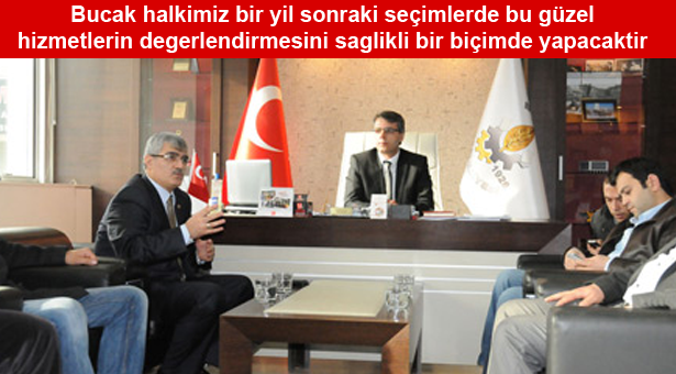 Bayram Özçelik’ten Ramazan Ayaz’a Ziyaret