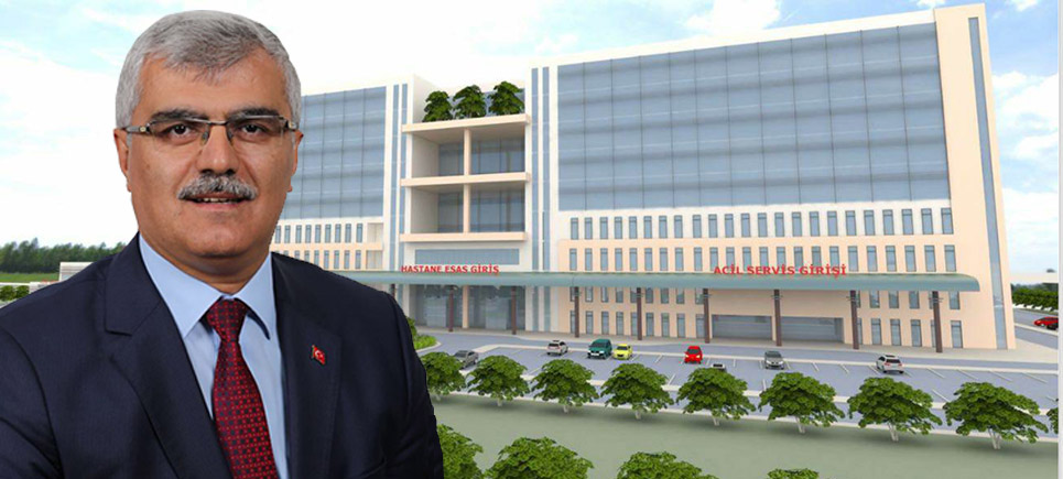 Yeni hastanenin yer teslimi yapıldı