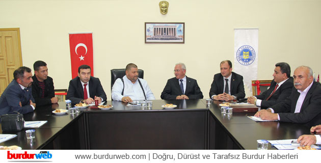 Başkan Akkaya’dan Ticaret Borsası’na Brifing