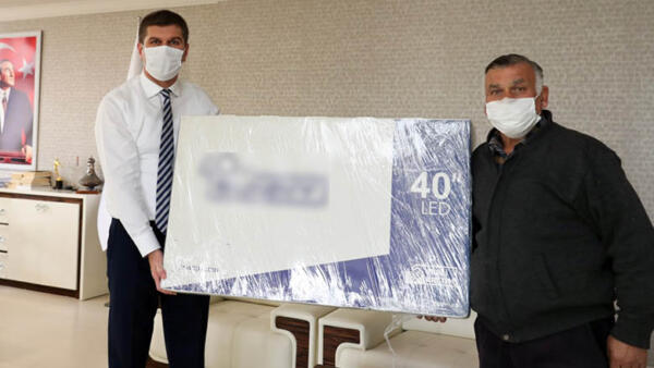 Burdur Belediyesi’nden yardım eli
