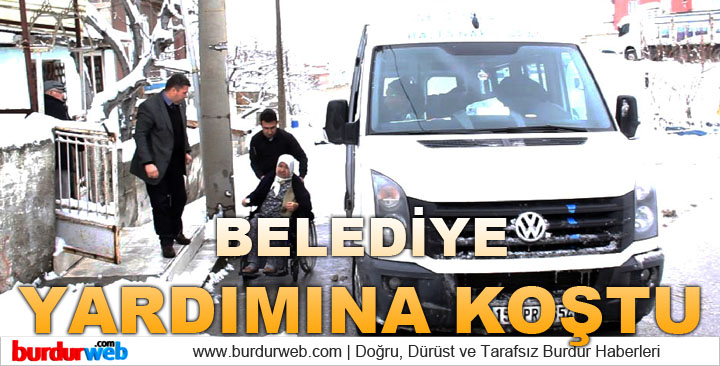 Belediye Yardımına Koştu