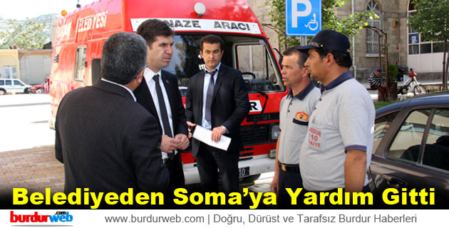 Belediye’den Soma’ya Yardım