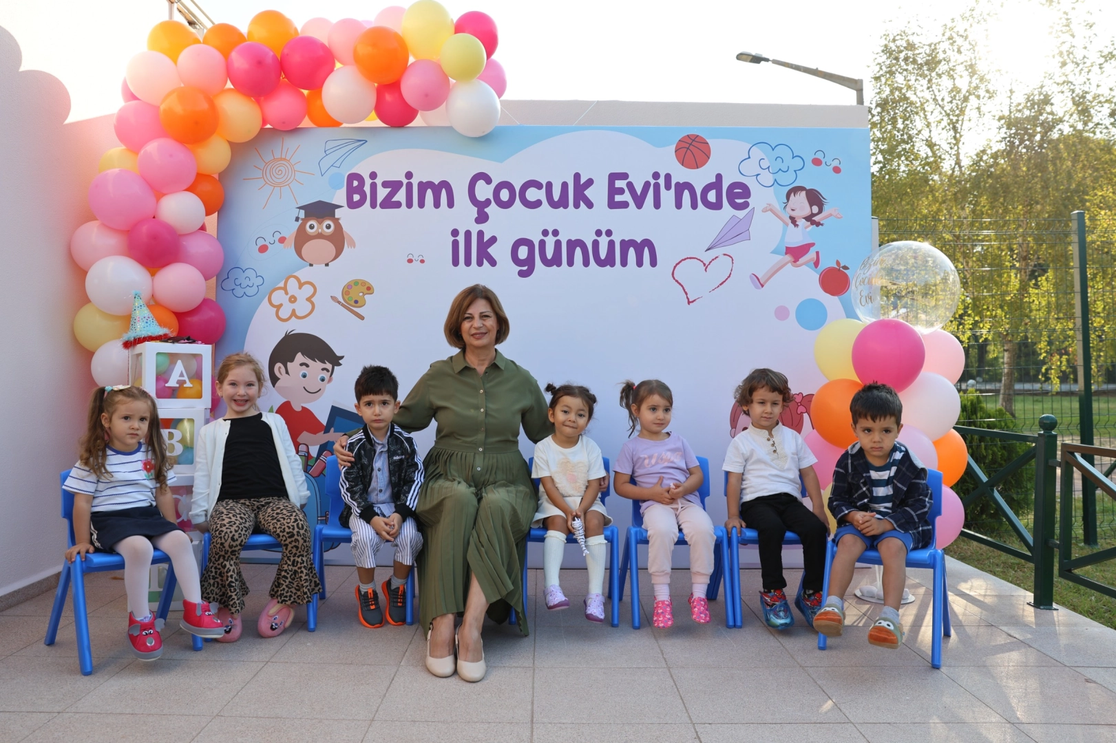 “Bizim Çocuk Evi” Minik Öğrencilerine Kapılarını Açtı