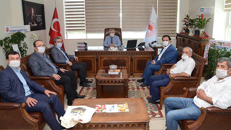 Borsa Heyetinden Tuğrul’a ‘Hayırlı Olsun’ ziyareti
