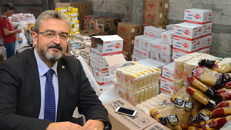 Burdur Ticaret Borsası, gıda paketi dağıttı