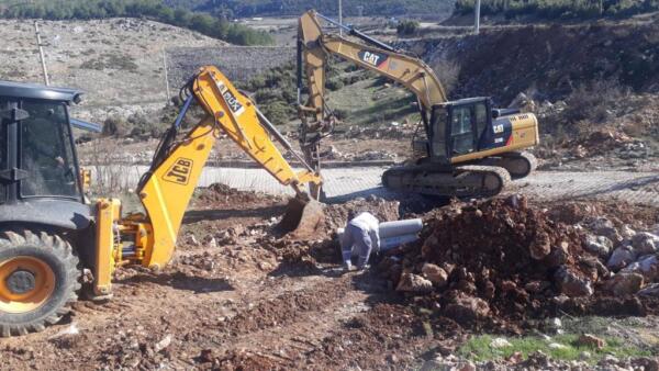 Üç mahallede büyük alt yapı çalışması