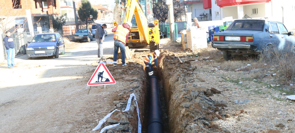 Bucak’ta altyapı çalışmaları sürüyor