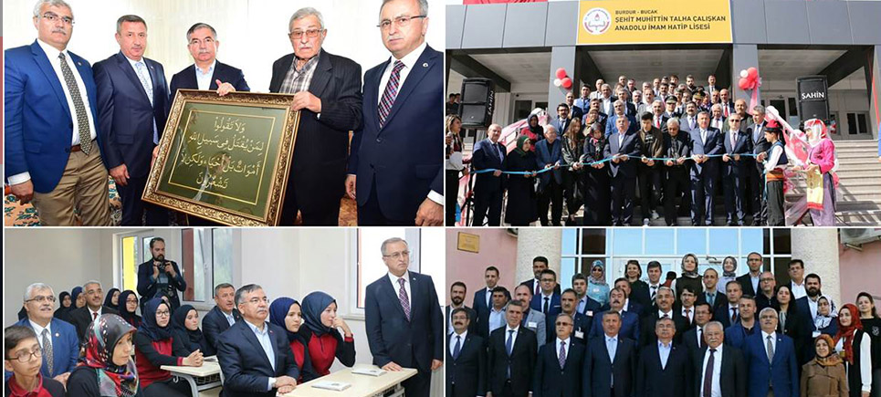 Şehit Muhittin Talha Çalışkan İmam Hatip lisesi açıldı