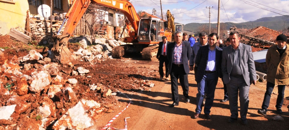 Başkan Mutlu Çalışmaları İnceledi