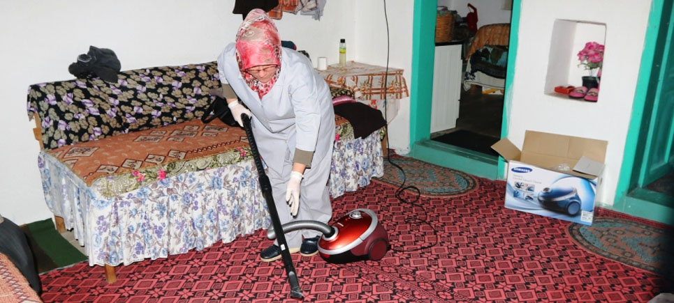 Bucak Belediyesi’nden Yaşlı ve Engellilere Hizmet