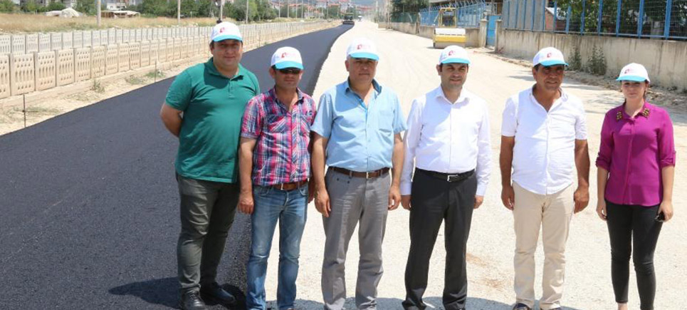 Bucak, modern bir yol ve bulvara daha kavuşuyor
