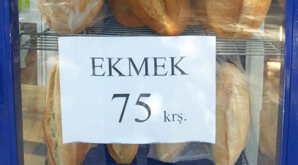 BUCAK’TA EKMEĞE ZAM!