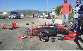 Bucak’ta Trafik Kazası: 2 Yaralı