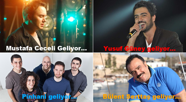 Burdur’da Ağustos’ta Müthiş Konserler ve Tarihleri