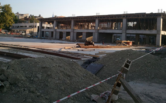 Burdur Bedesten Çarşı Yükseliyor