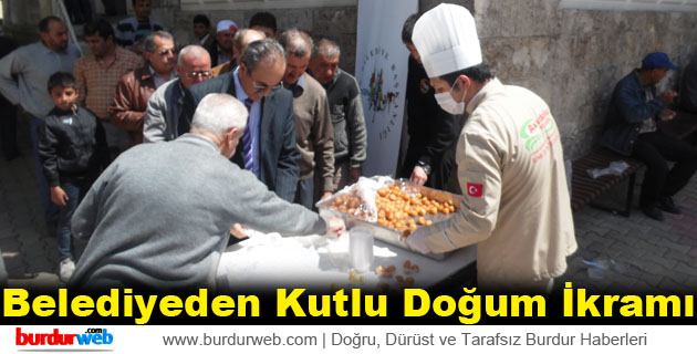 Belediyeden Kutlu Doğum İkramı