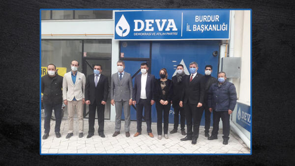 DEVA Partisi Burdur Teşkilatı startını verdi