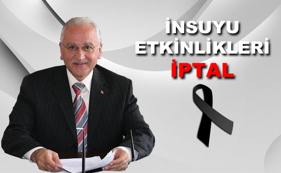 İnsuyu Kültür Etkinlikleri İptal