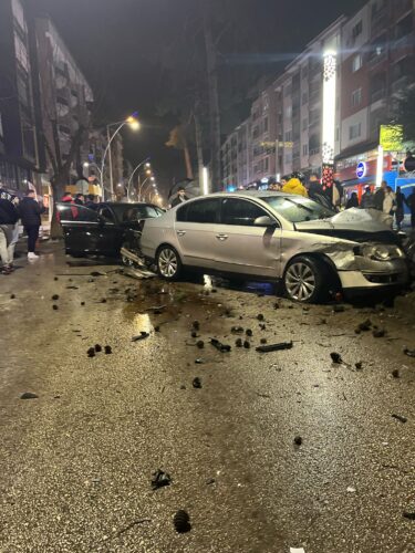 Burdur’da trafik kazası