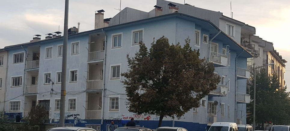 Burdur eski Maliye lojmanlarında hırsızlık