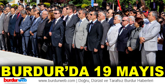 Burdur’da 19 Mayıs