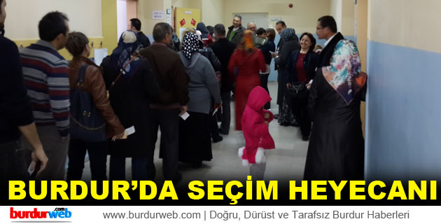 Burdur’da Seçim Heyecanı
