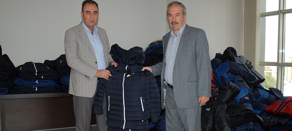 BUTSO’dan öğrencilere mont yardımı