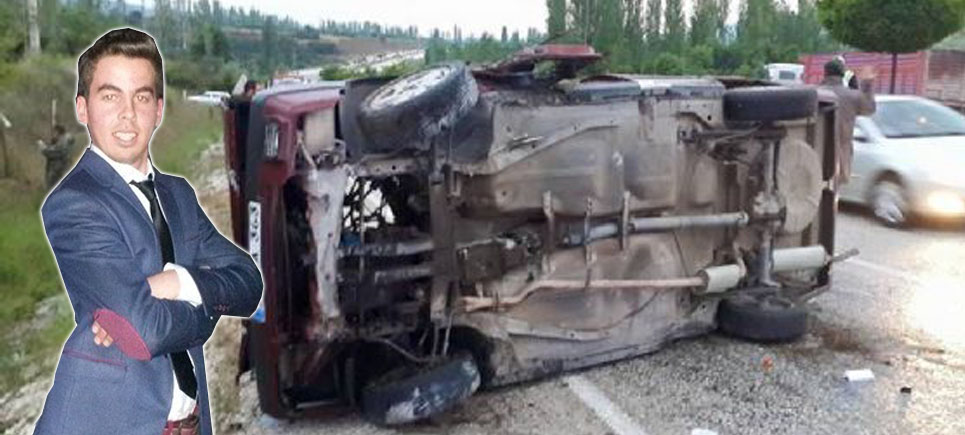 Büyükalan Köyü Kavşağında Trafik Kazası : 1 Ölü