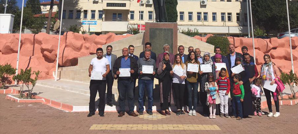 Çavdırlı girişimciler sertifikalarını aldı