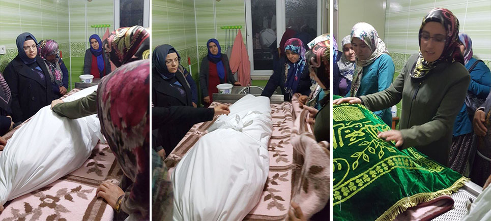 Cenaze yıkama ve kefenleme kursuna yoğun ilgi
